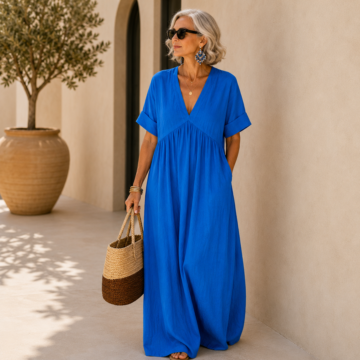 Sienna | Relaxed Coastal Maxi Dress