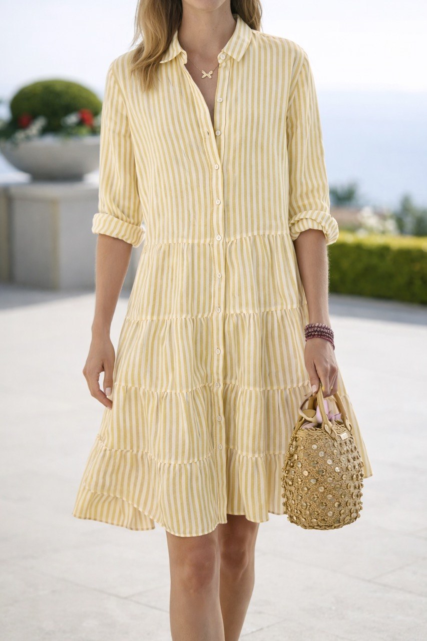 Heather | LOLITA BREEZY STRIPED DRESS