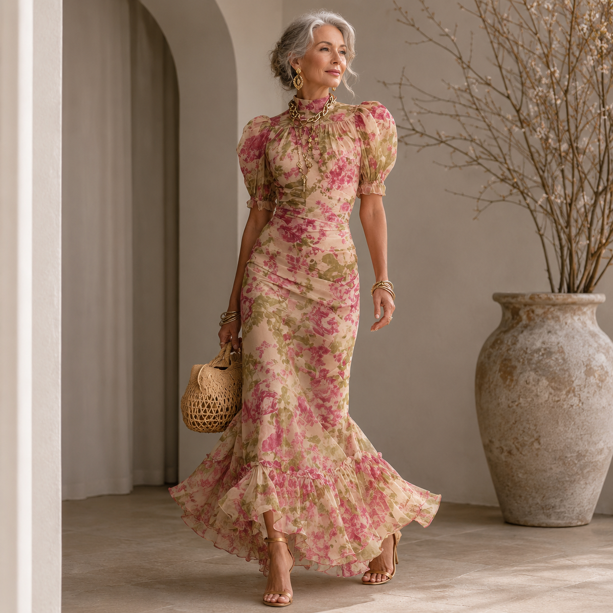 Madeline | VINTAGE MAXI DRESS