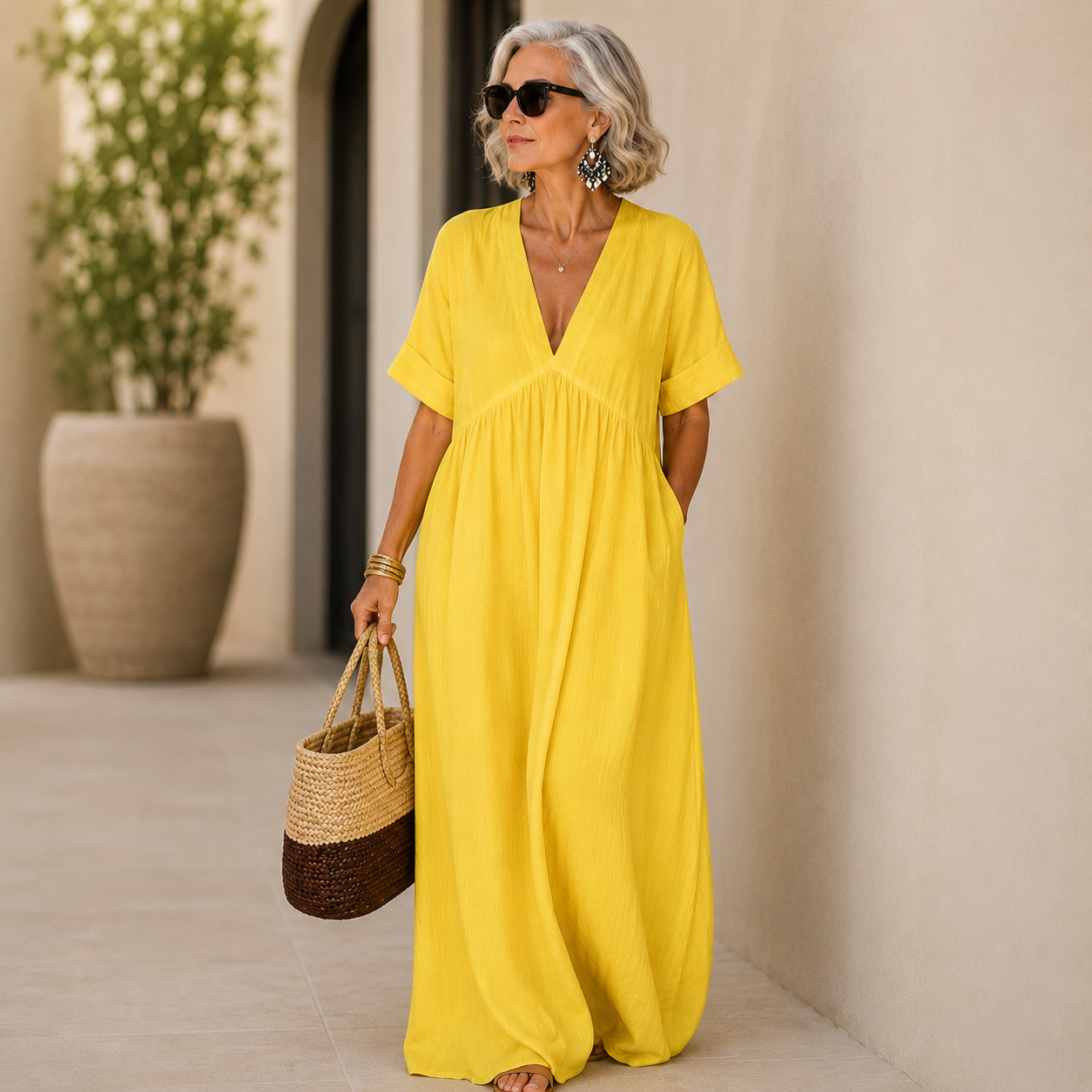 Sienna | Relaxed Coastal Maxi Dress