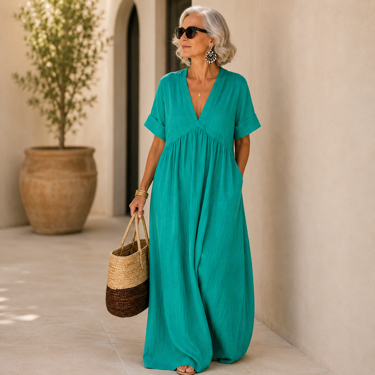 Sienna | Relaxed Coastal Maxi Dress