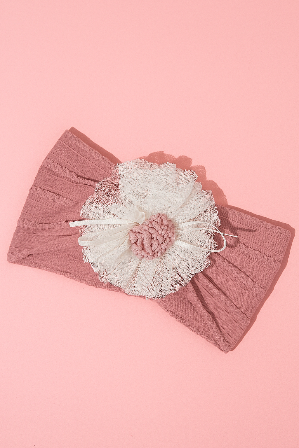Blush Bloom Headband 🌺