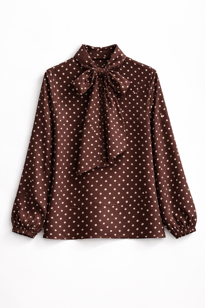 Scarlett | Polka Dot Blouse