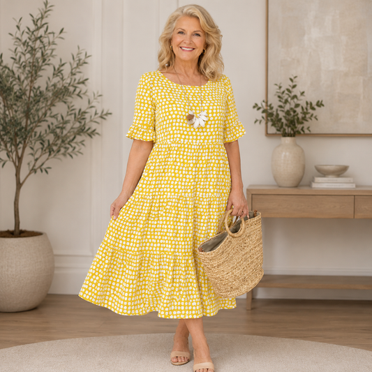 IRIS | SABLE MIDI DRESS