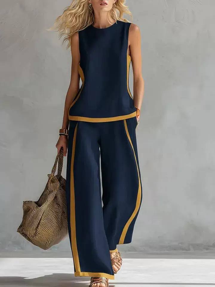 Aurene | linen two-piece outfit