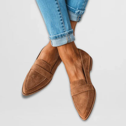 Amelia | Classic Pointed-Toe Loafers