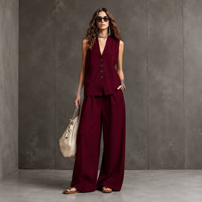 Marvelle | Tailored Ease Two-Piece Set