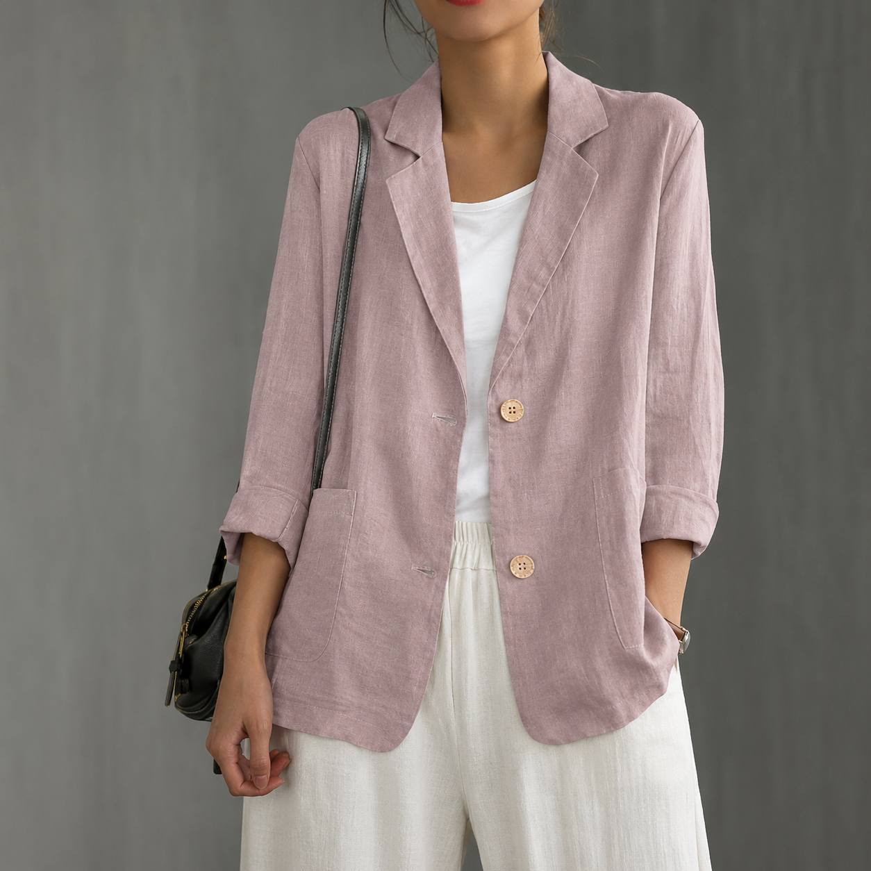 Sienna | Cotton Relaxed Blazer