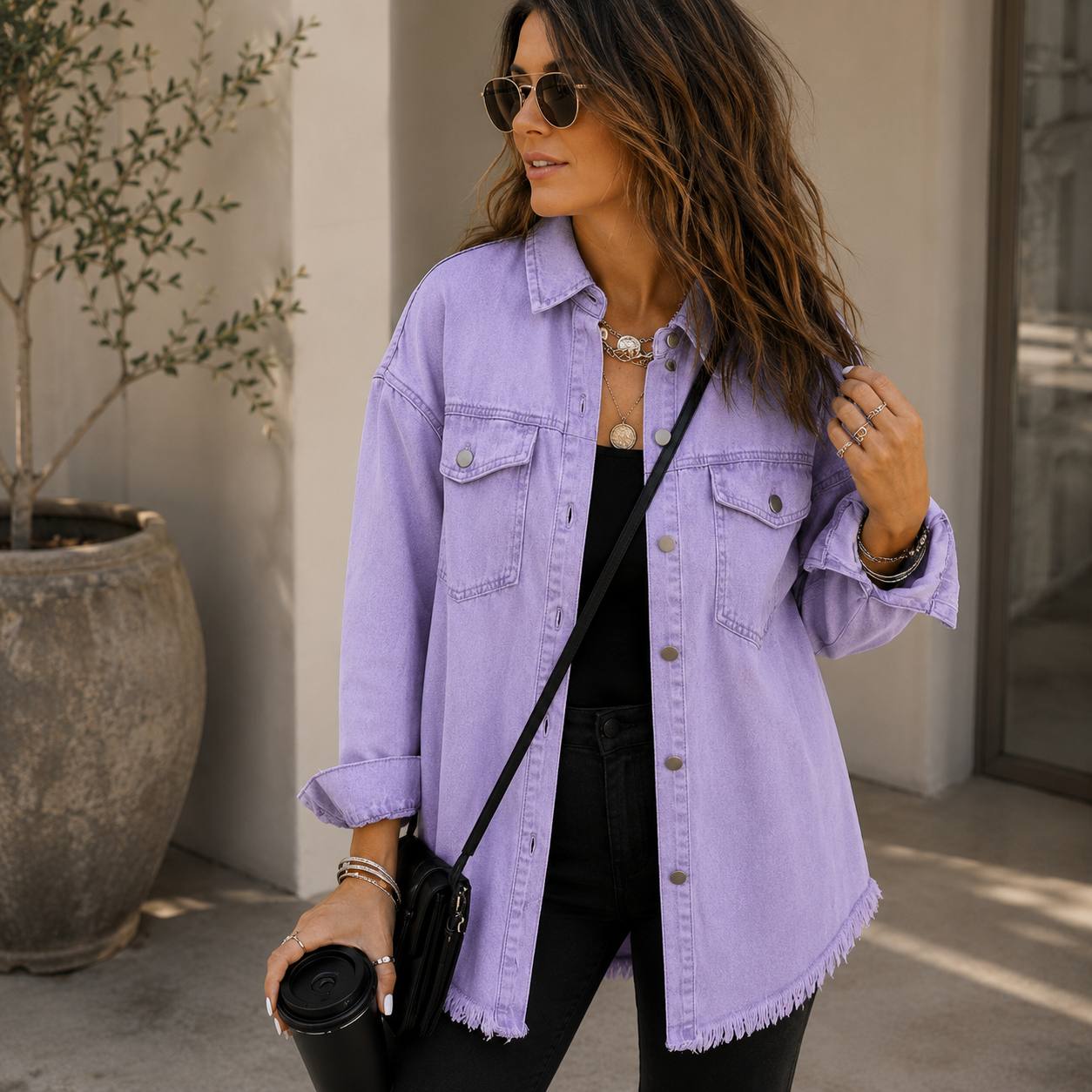 Scarlett | Oversized Denim Jacket