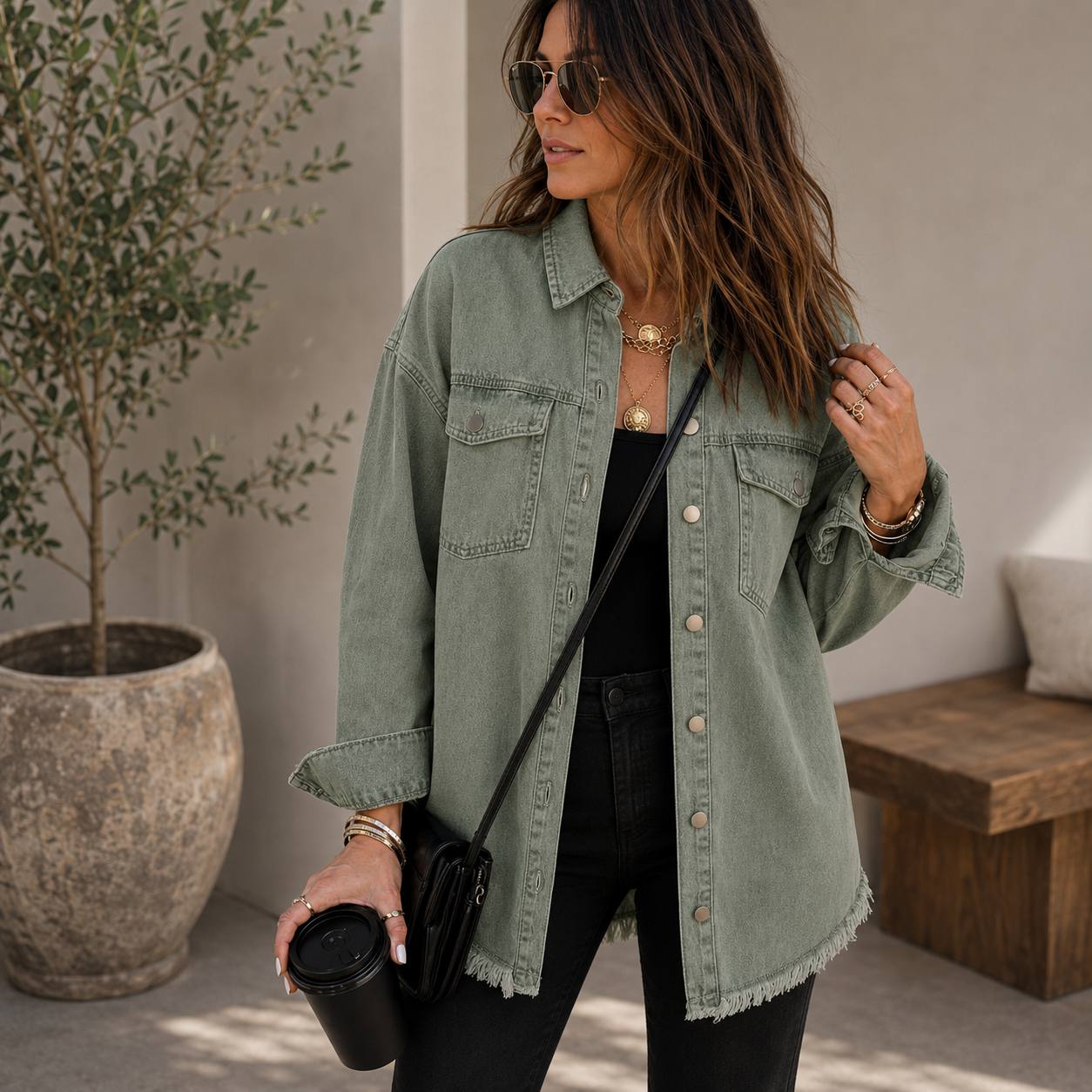 Scarlett | Oversized Denim Jacket