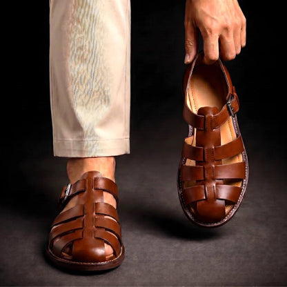 Marcus | Classic Leather Comfort Sandals