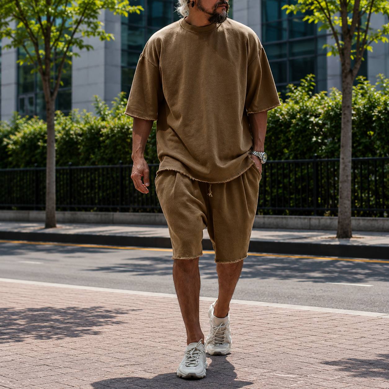 Mason | Men's Oversized Two-Piece Summer Set