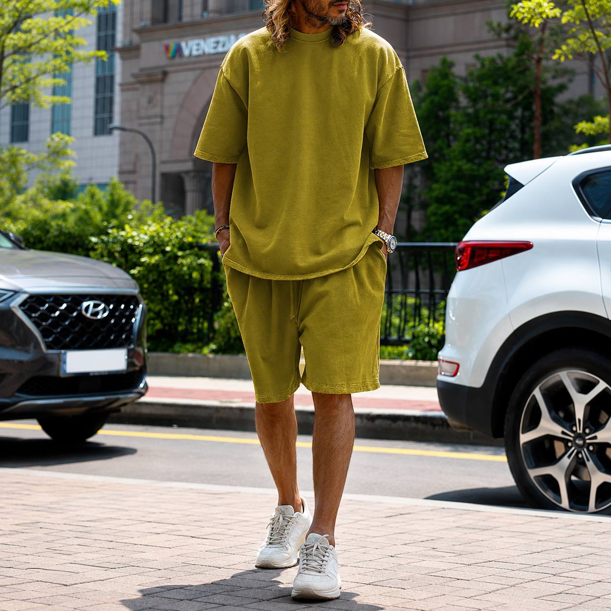 Mason | Men's Oversized Two-Piece Summer Set