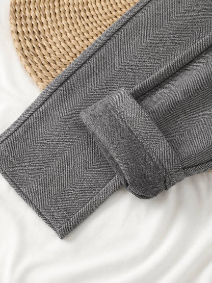 Arden | Tailored Herringbone Trousers