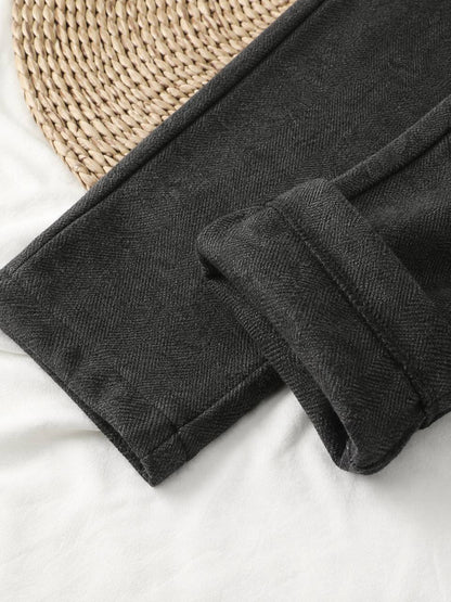 Arden | Tailored Herringbone Trousers