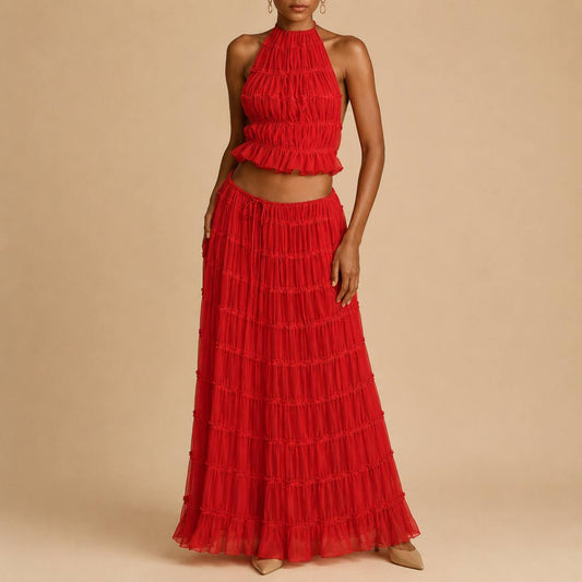 Aurora | Elegant Two-Piece Maxi Set
