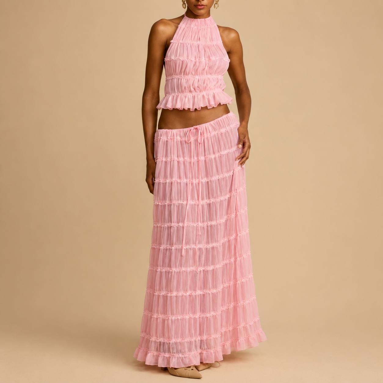 Aurora | Elegant Two-Piece Maxi Set