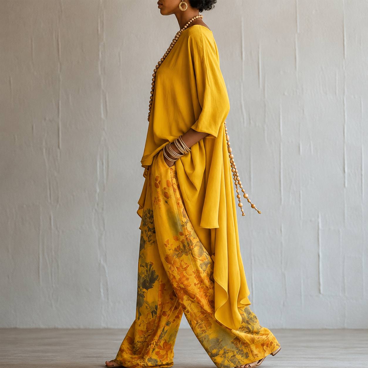 Aurora | Flowing Botanical Two-Piece Set