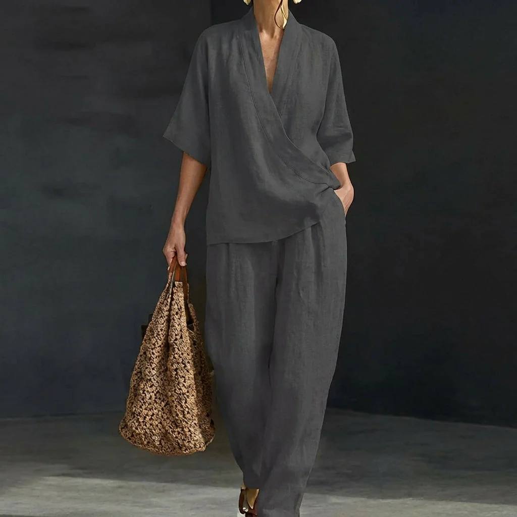 Aurora | Relaxed Linen Two-Piece Set