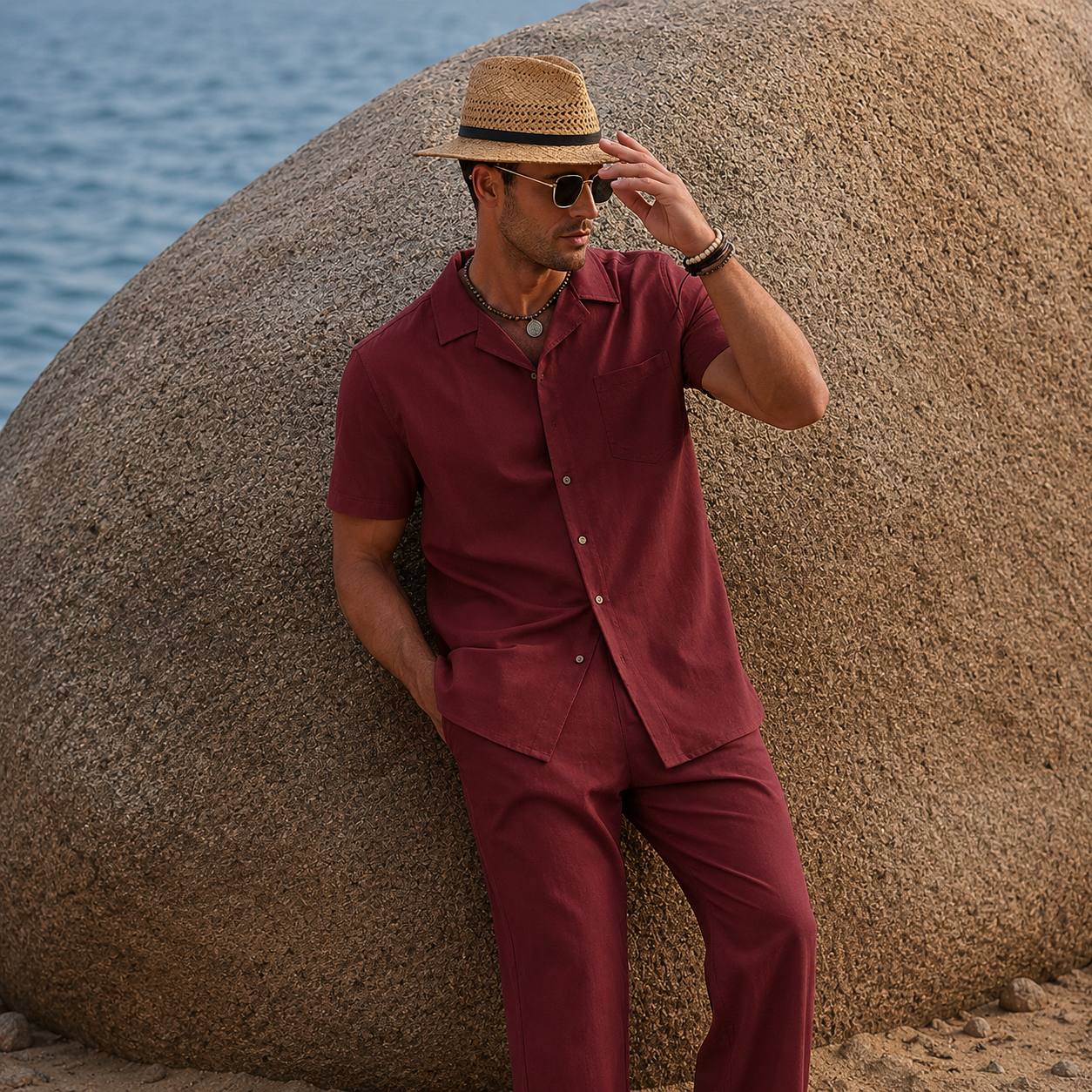 Luca | Relaxed Resort Two-Piece Set