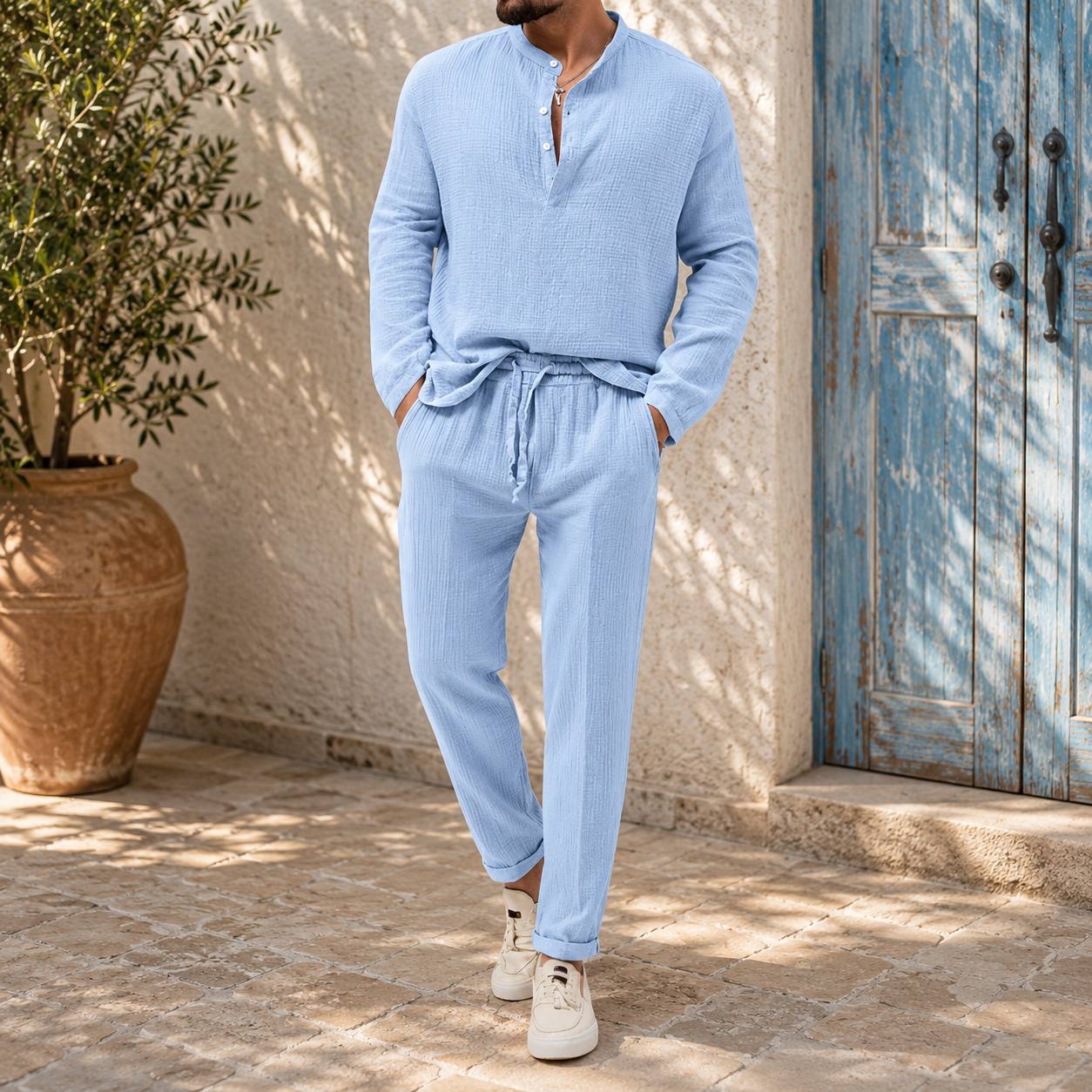 Theodore | Relaxed Textured Lounge Set