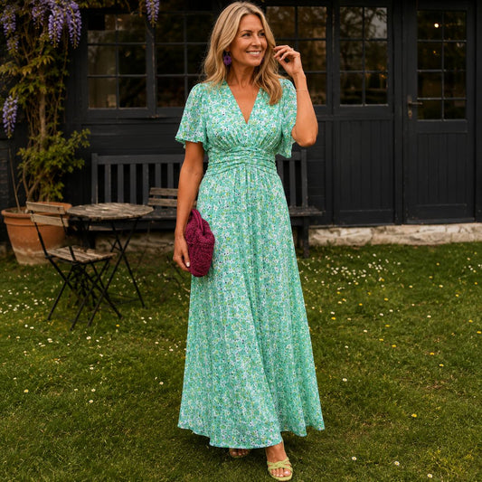 Vivienne | Meadow Bloom Maxi Dress