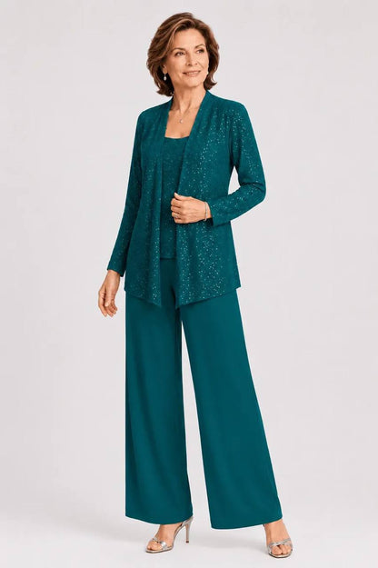 Celeste | Shimmer Three-Piece Evening Set
