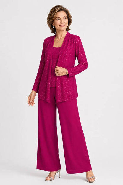 Celeste | Shimmer Three-Piece Evening Set