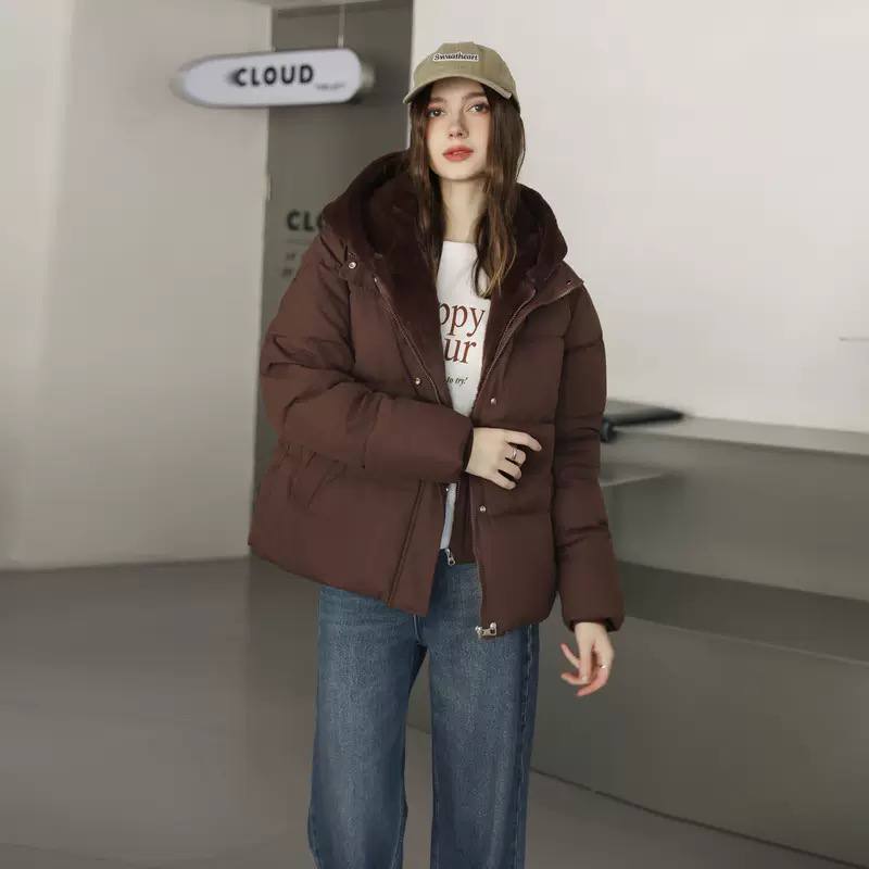 Women's Hooded Thick Puffer Jacket
