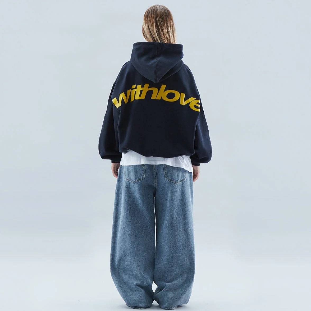 Women's Oversized Graphic Print Hoodie