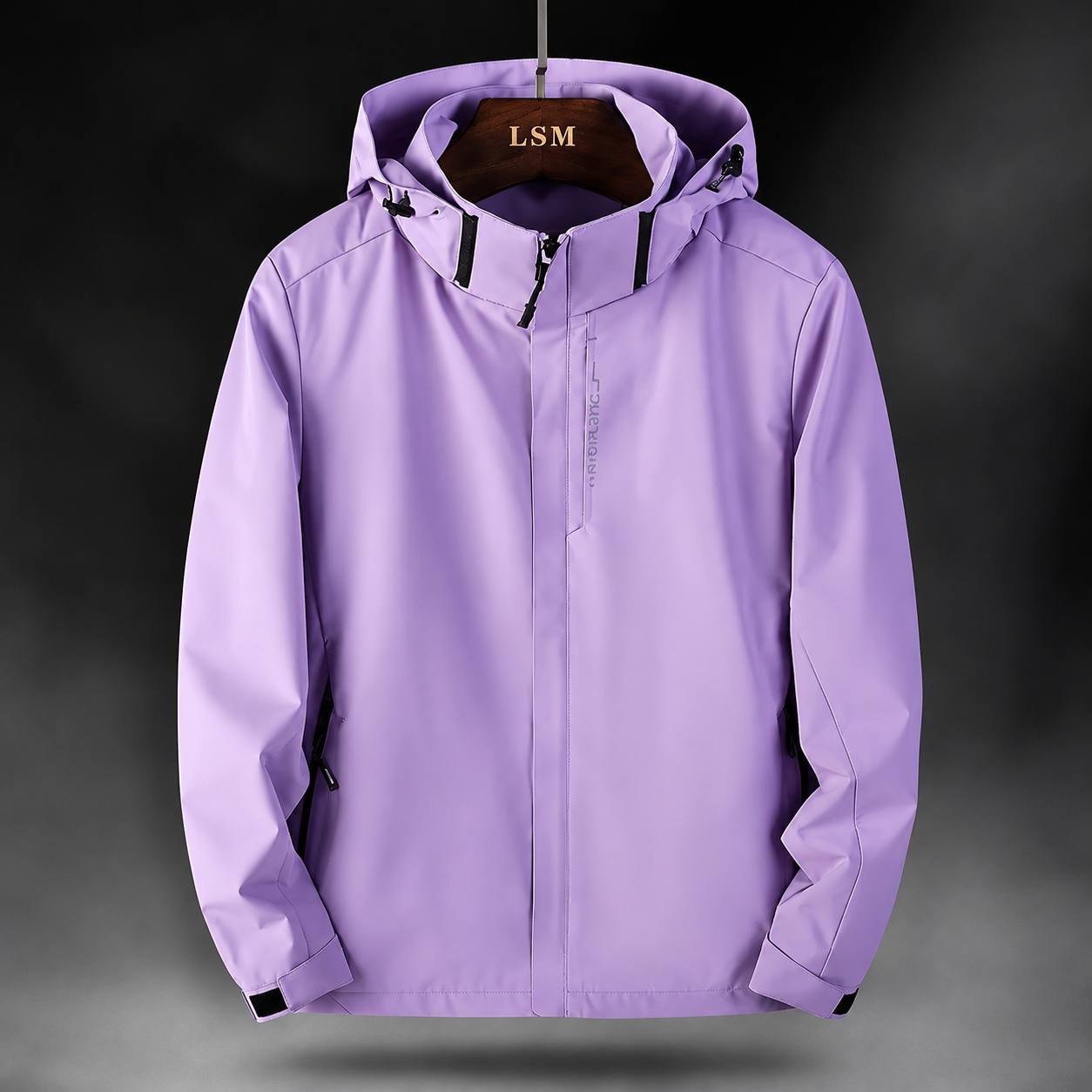 Women's Waterproof Hooded Windbreaker Jacket