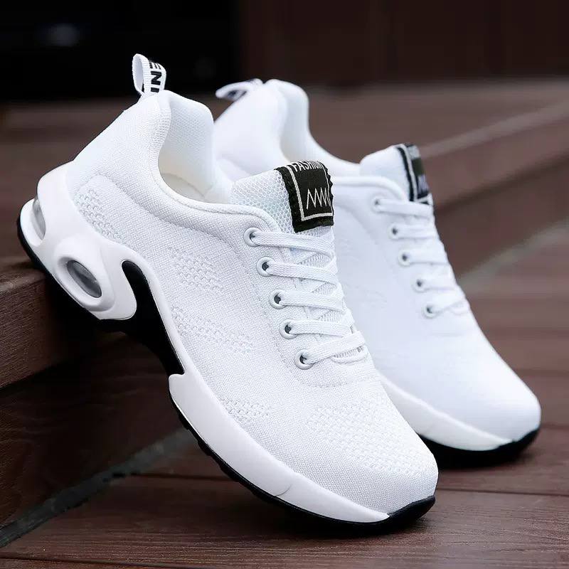 Women’s Breathable Mesh Athletic Sneakers | Cushioned Walking Shoes
