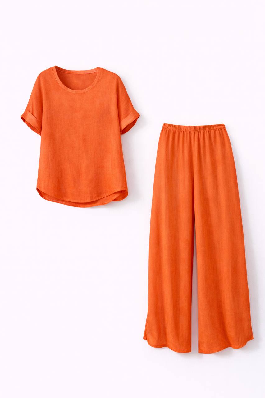 Women's Lightweight Two Piece Pants Set