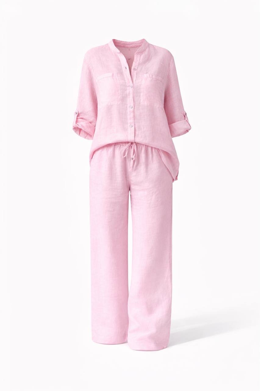 Alana | Casual Linen Two-Piece Set