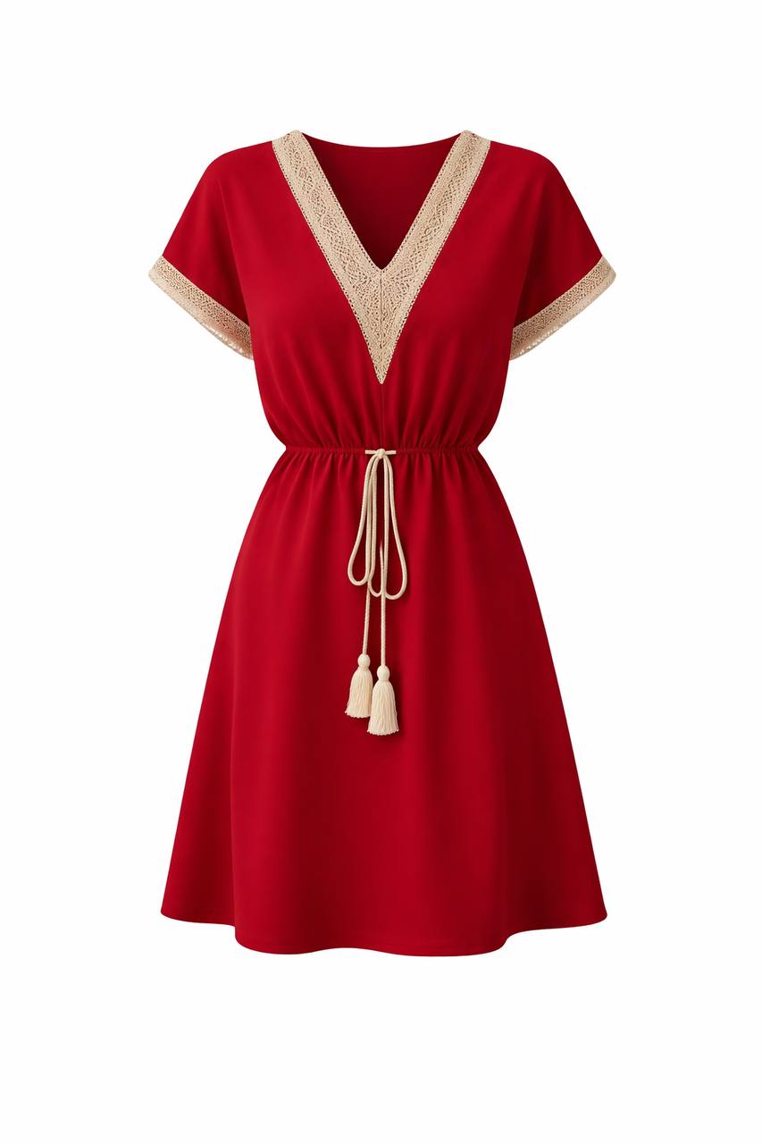 Kaia | V Neck Dress