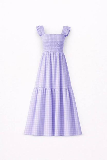 Anaya | Plaid Maxi Dress